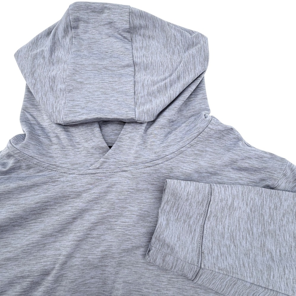 VRST Hoodie Mens Large Gray Excellent Performance Stretch Heathered Pullover